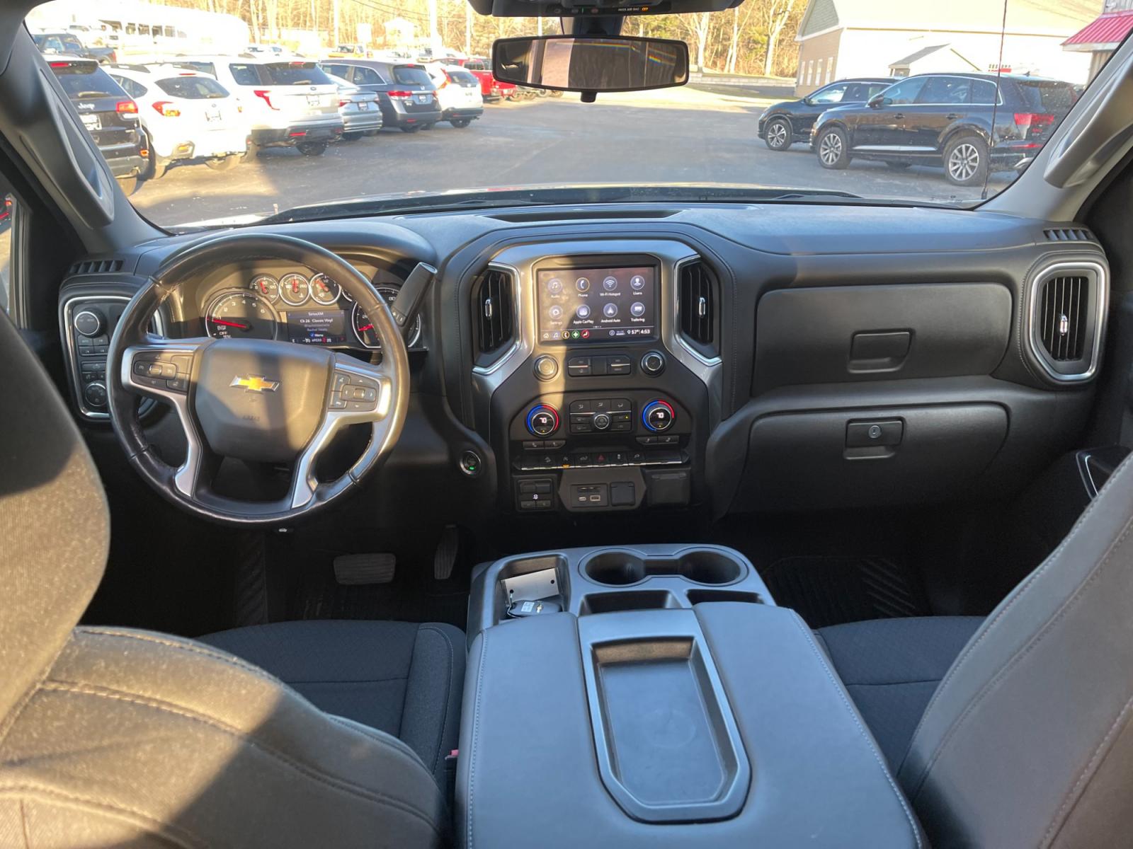 2020 Gray /Black Chevrolet Silverado 1500 LT Crew Cab 4WD (3GCUYDED4LG) with an 5.3L V8 OHV 16V engine, 8-Speed Automatic transmission, located at 11115 Chardon Rd. , Chardon, OH, 44024, (440) 214-9705, 41.580246, -81.241943 - This 2020 Chevrolet Silverado 1500 LT Crew Cab with the 5.3L V8 and an 8-speed automatic transmission, equipped with the Z71 package and All Star Edition, offers a compelling mix of power, off-road capability, and comfort. The addition of LED headlights enhances visibility in all conditions, while t - Photo #39